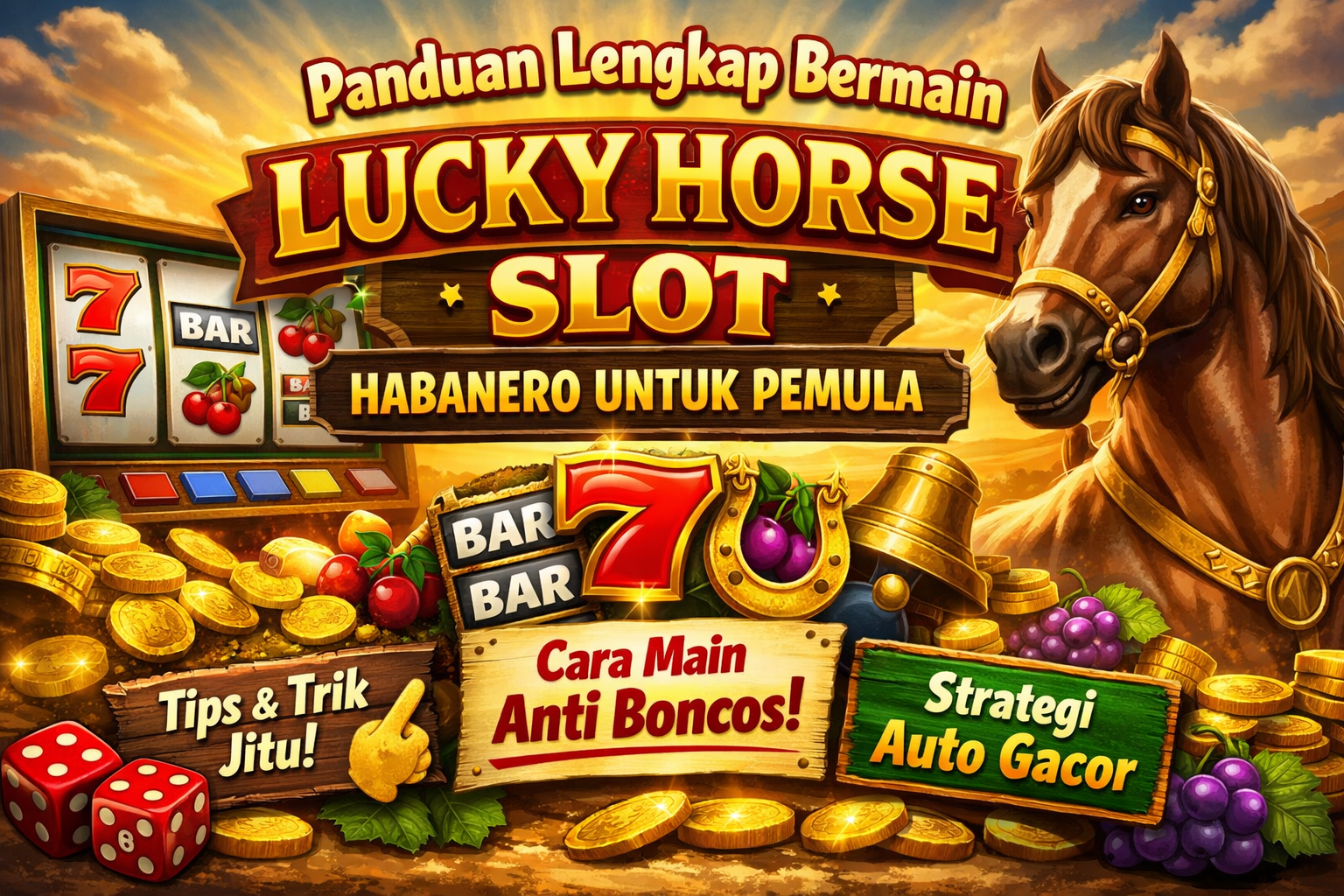 Panduan Lengkap Bermain Lucky Horse Slot Habanero untuk Pemula (Versi Santai & Anti Ribet)