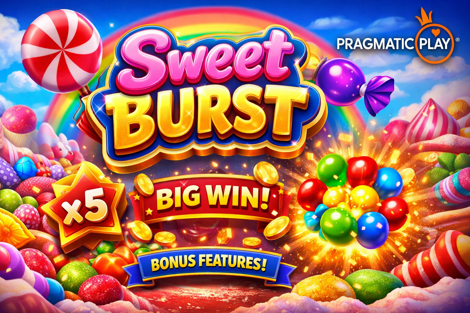 Sweet Burst dari Pragmatic Play: Gameplay Seru, RTP Mantap, dan Fitur Bonus yang Bikin Deg-Degan