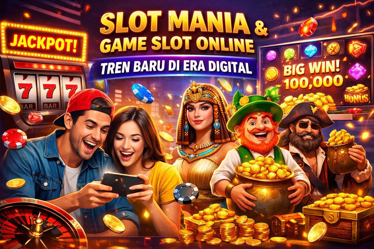 Slot Mania dan Game Slot Online: Tren Baru di Era Digital yang Bikin Nagih