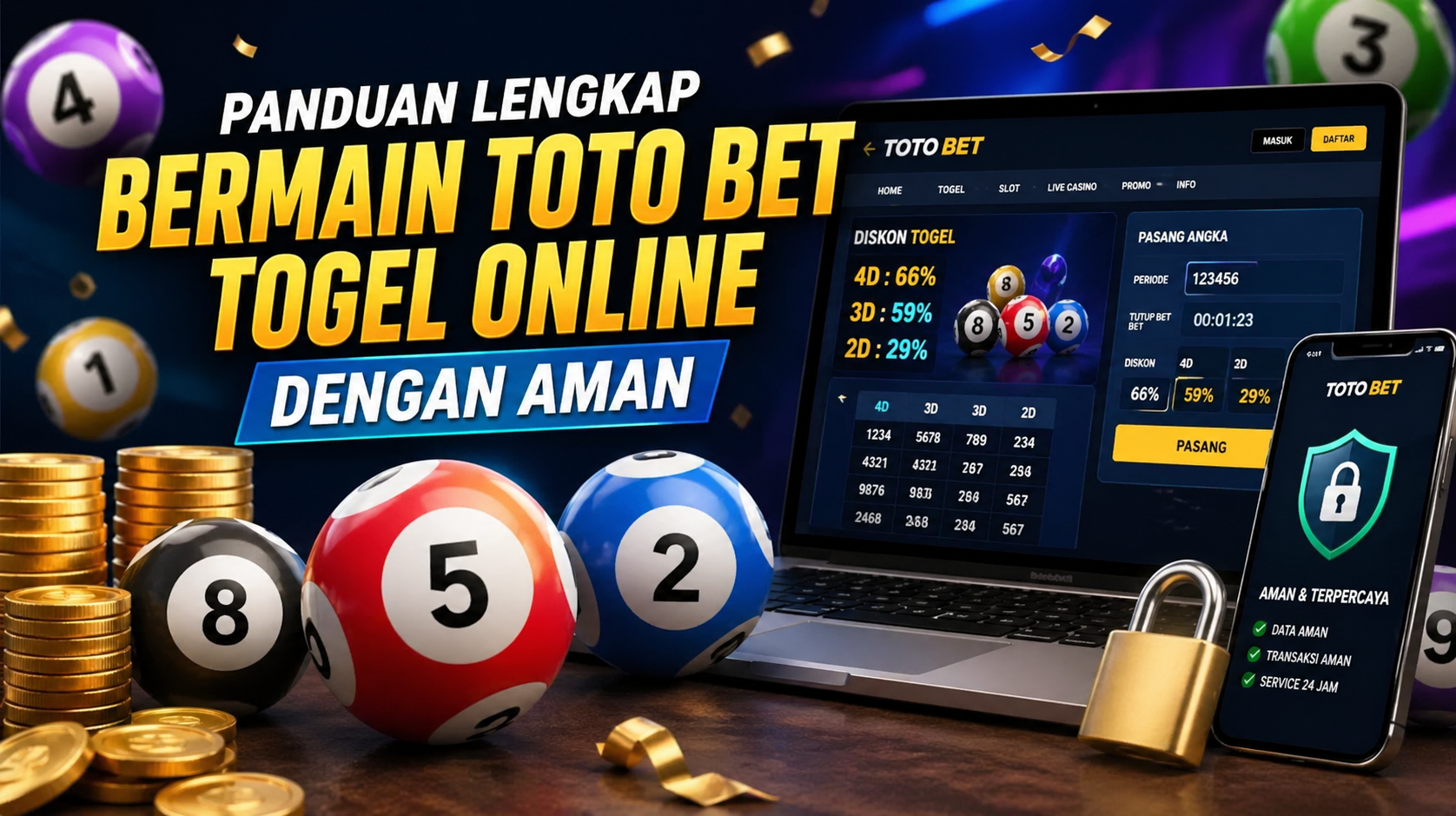 Panduan Lengkap Bermain Toto Bet Togel Online dengan Aman